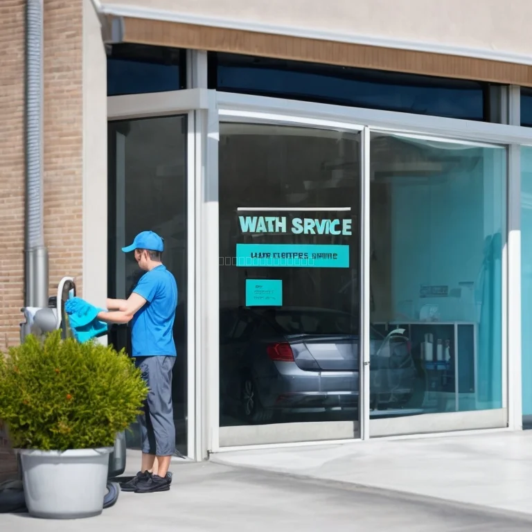 Proceso operativo AutoGloss — lavado y detallado